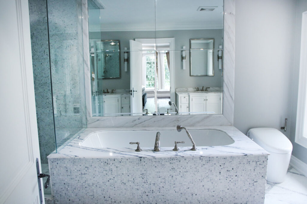 stunning bathroom renovation done by nor contractors